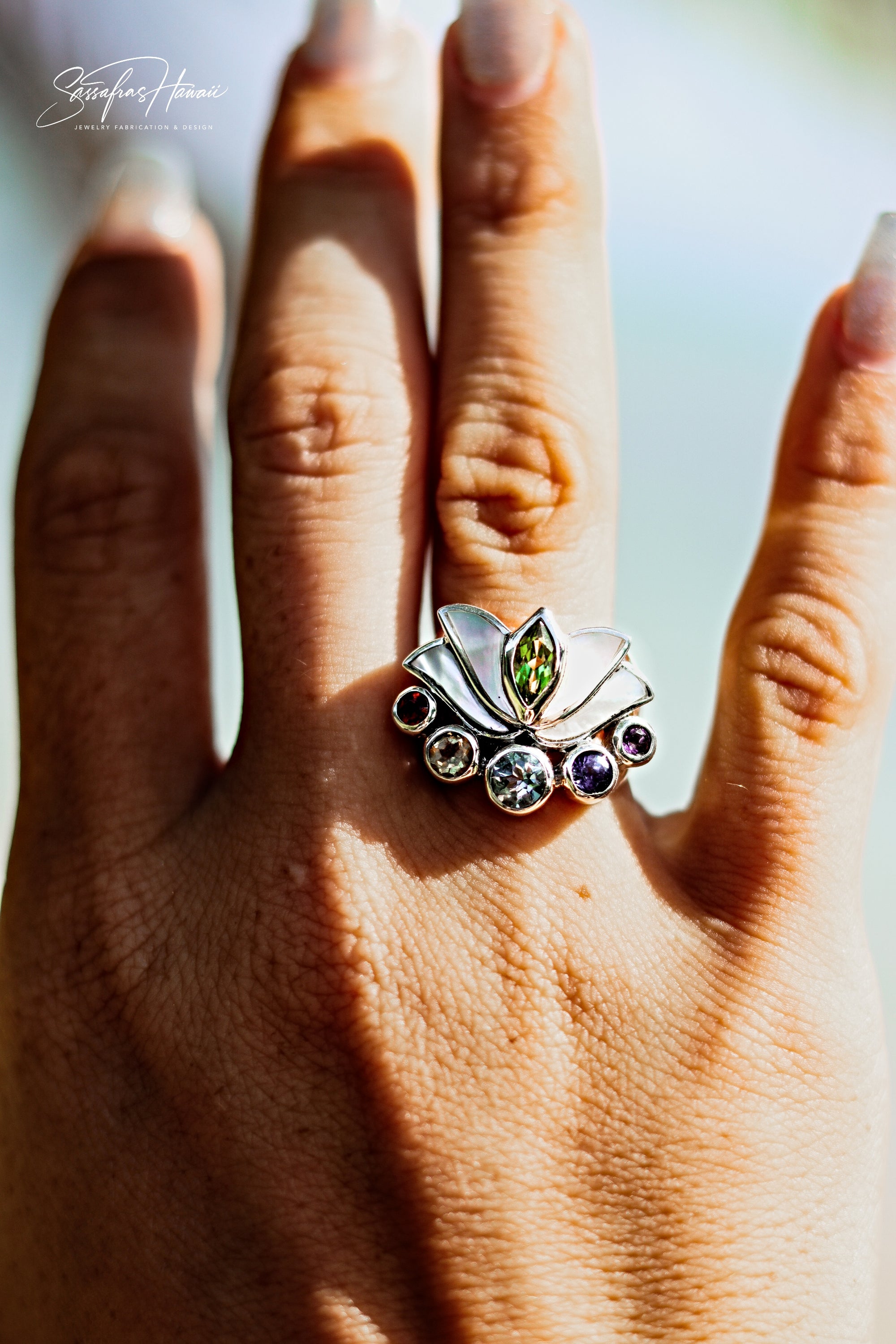 Chakra Lotus Ring